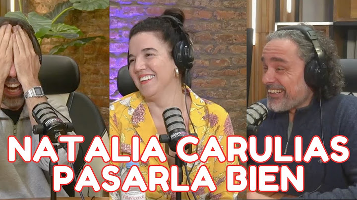 NATALIA CARULIAS EN PASARLA BIEN