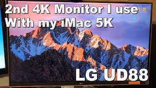 4K Second Monitor for iMac 5K or other Video Editing System