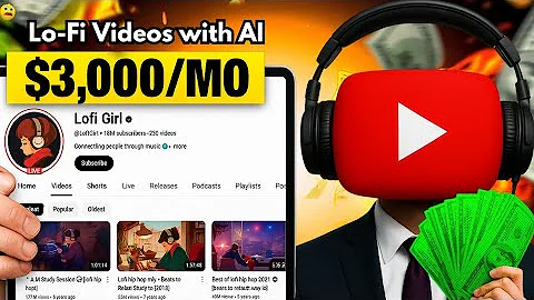 How to Start a Lo-Fi YouTube Channel with AI & Earn $3000/ Month| No Experience Needed