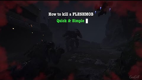 Helldivers 2: How to Kill a Fleshmob