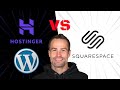 WordPress vs SquareSpace: Hostinger Review + Technical Tips