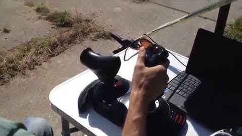 Apm plane with joystick