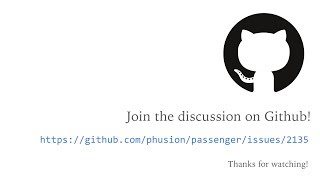 Passenger 6: Generic Language Support (LiveStream + AMA)