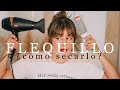 FLEQUILLO | Como peinar el flequillo (con secador) | Valentina Arjona