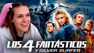 Los 4 Fantasticos Y Silver Surfer  Por Primera Vez