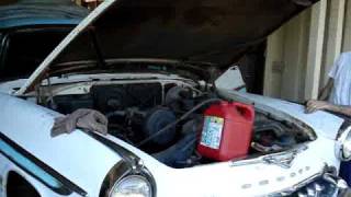 55 Desoto Fireflite Coronado: First engine \