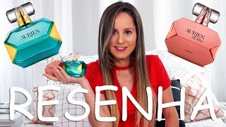 Eudora Perfumes Aurien Turquesa e Aurien Rubra Resenha - YouTube