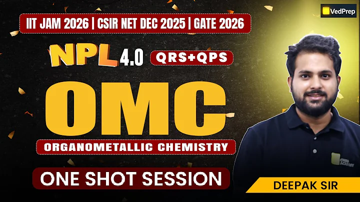 Organometallic Compound in One Shot | NPL Season 4 | Crack CSIR NET Dec 2025, IIT JAM 2026,GATE 2026