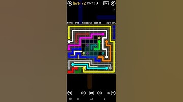 How To Solve Flow Free Pathway Pack Level 72 13x13 Harder Board Walk Through Solution Walkthrough