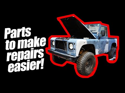 Parts to make repairs easier on Land Rover Defenders