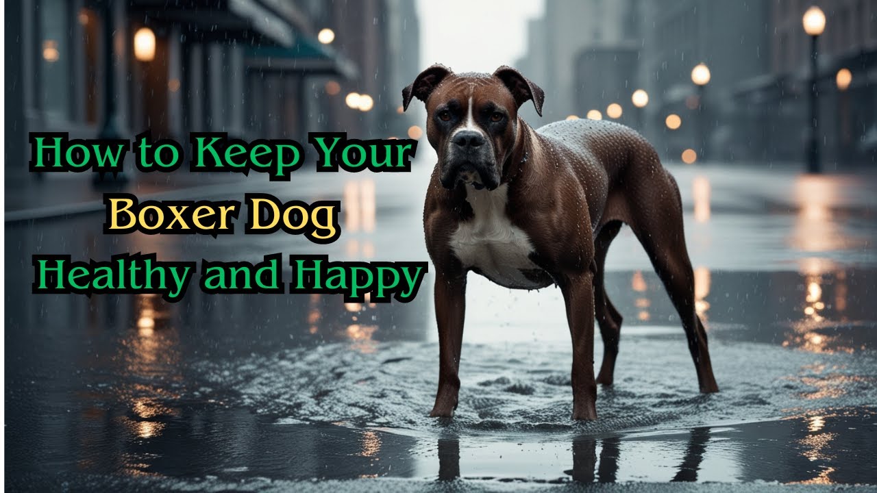 How to Keep Your Boxer Dog Healthy and Happy 🦮🐕🐕‍🦺🐾🐶 - YouTube