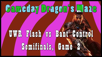 Magic gameday - UWR Flash vs Bant Control -  Semifinals, Game 2