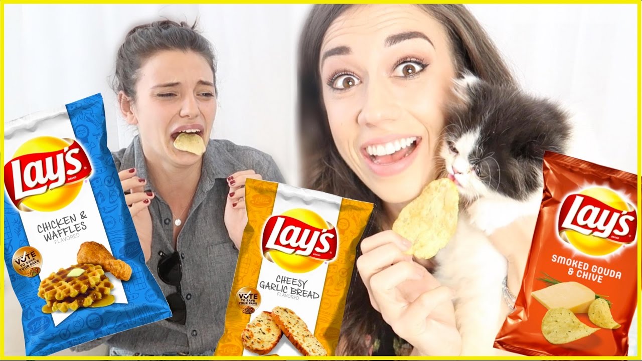 TASTING WEIRD FLAVORED CHIPS! YouTube