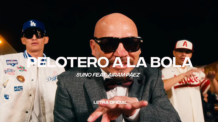 8Uno, Airam Páez - Pelotero A La Bola  (Lyric Video) | CantoYo