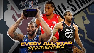 Kawhi Leonard: Every Single All-Star Game Highlight 🌟 (2016-2017, 2019-2021)