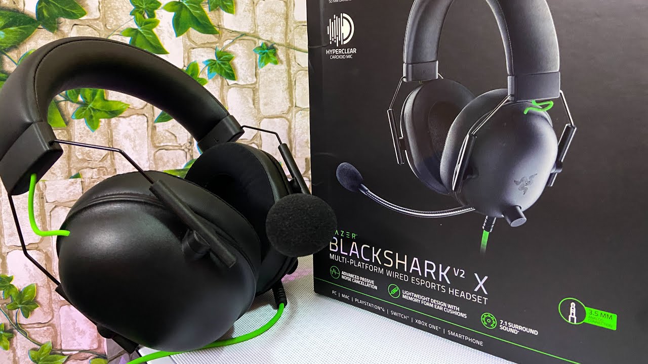 Razer BlackShark V2 X Wired 7.1 Multi-platform Wired Esports Gaming Headset