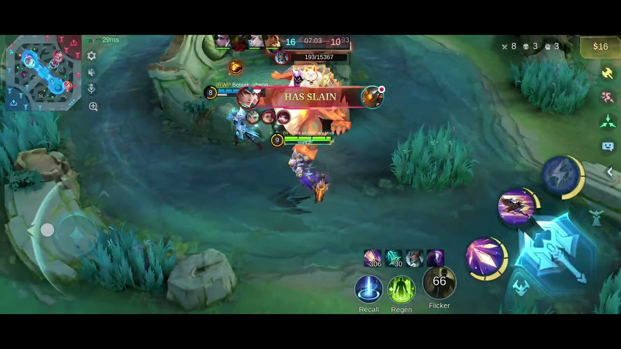 A Great War In Gold Lane | Granger Marksman VS Lesley Marksman | Granger Gameplay | y2bayu Channel