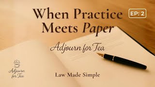 Episode 2 - When Practice Meets Paper.
