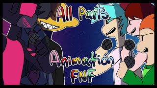 CORRUPTED ALL PARTS S1 ~Friday Night Funkin~ ANIMATION