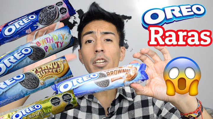 PROBANDO LAS OREOS MAS RARAS DEL MUNDO