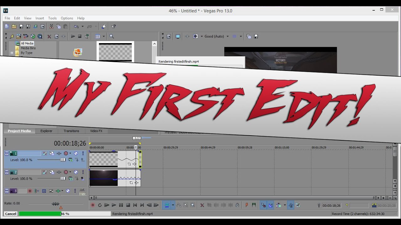 My First Edit! - YouTube