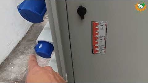 Tủ điện tạm - Tủ điện thi công - Tủ điện công trường