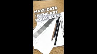 Making Data Easy in the Art Room