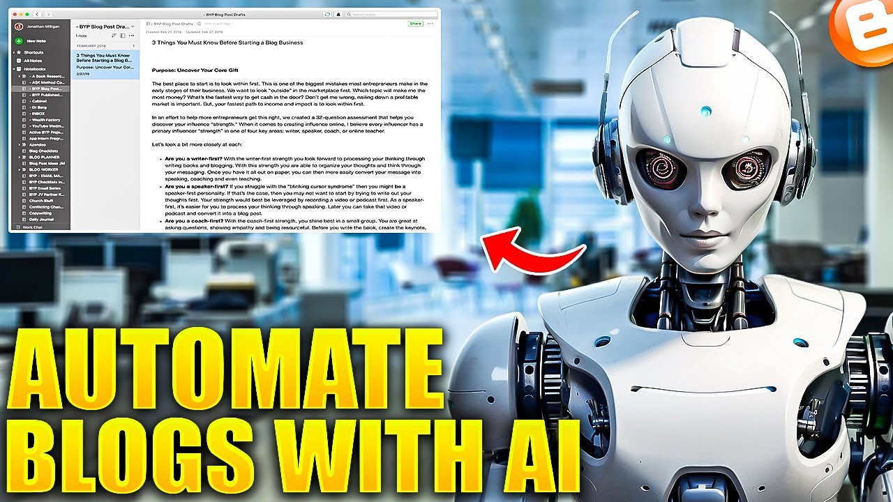 How to Automate a Blog with AI & Monetize. Step by Step Guide - YouTube
