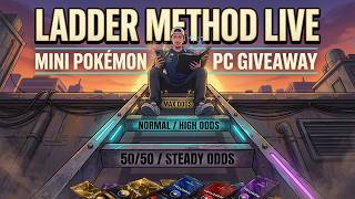 🔴 LIVE: Grail Hunting on Rips by Triumph | New Ladder Method + Mini Pokemon PC Giveaway