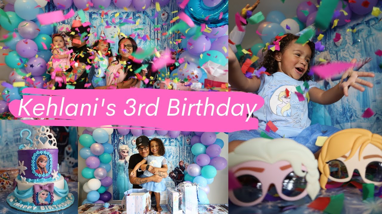 A Birthday To Remember Kehlani Turns THREE ! - YouTube
