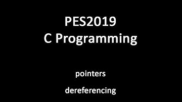 C Programming - pointers - dereferencing