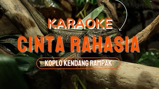 [KARAOKE] CINTA RAHASIA - PONGDUT KOPLO KENDANG RAMPAK SUNDA - NADA PRIA DAN WANITA - Elvy Sukaesih