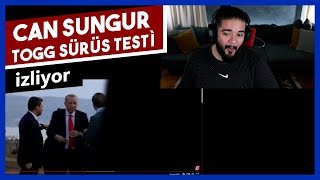 Can Sungur - Togg Sürüş Testi İzliyor