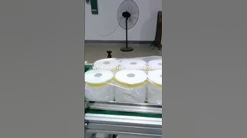 Test Video for Maxi Roll Shrink Packing Machine