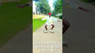 How to do the eagle on roller BLADES (@MARK SKATER 🇺🇬)