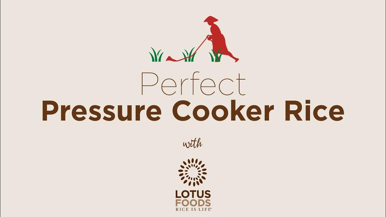 Pressure Cooker Rice Cooking Times YouTube