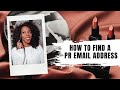 How To Find A Brand's PR Email Address