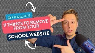 11 Things to Remove From Your School Website | Finalsite
