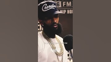 Nipsey Hussle On Studying Boss Moves #rapper #mindset #mentality