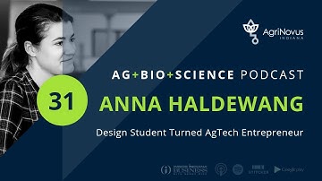 Design Student Turned AgTech Entrepreneur | AG+BIO+SCIENCE Podcast