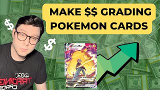 Make Money Grading Pokémon Cards -  Flipping and Investing With My Grading Profit Calculator!