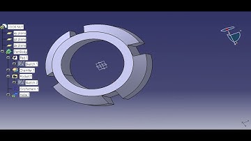 LOCK NUT Modeling: CATIA #catia #nut #cad