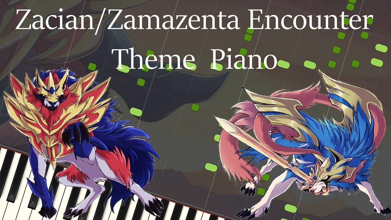 Insane Zacianzamazenta Encounter Theme Mysterious Being Piano Pokémon Sword Shield Ost