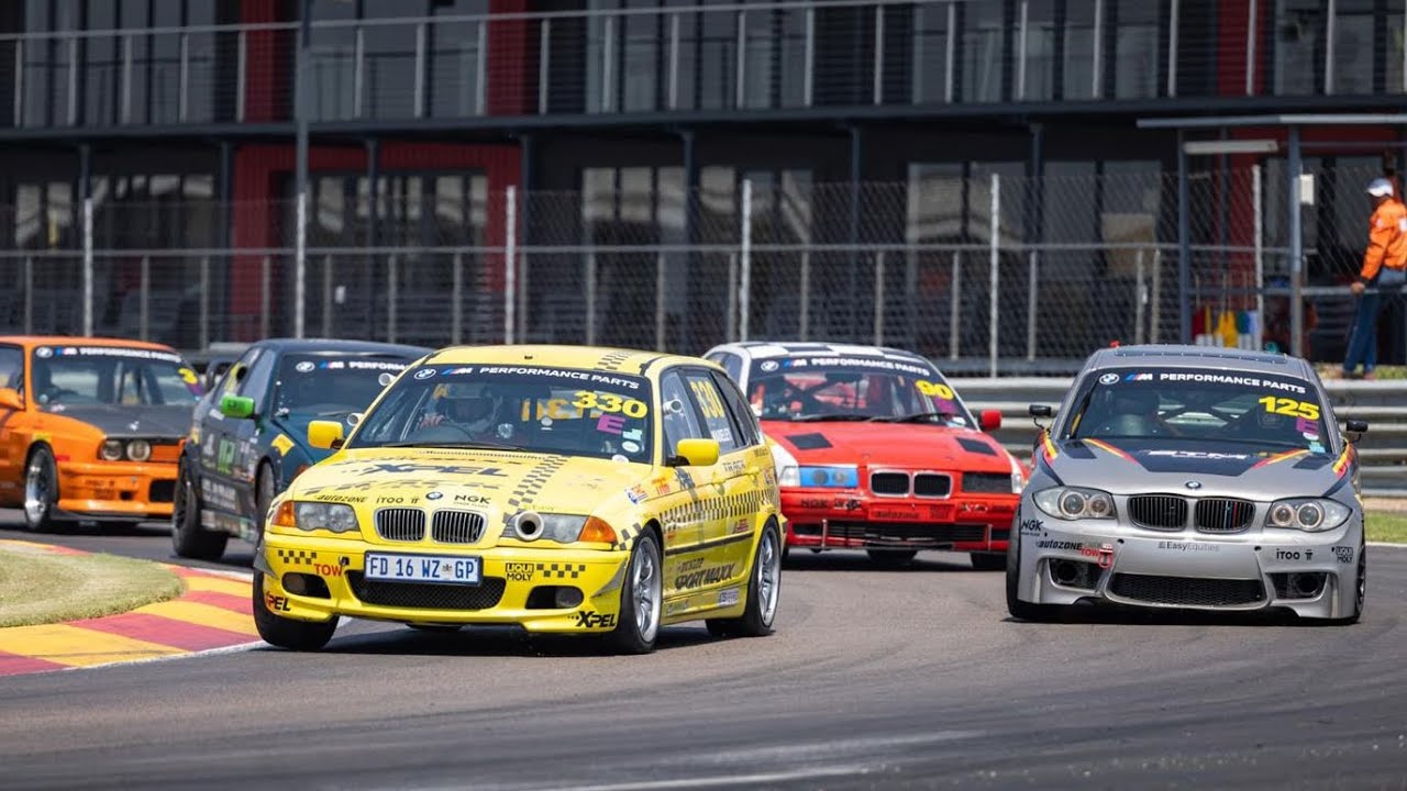 First Race with My BMW 125i Racecar in the ///M Performance Parts Race Series at Zwartkops Raceway