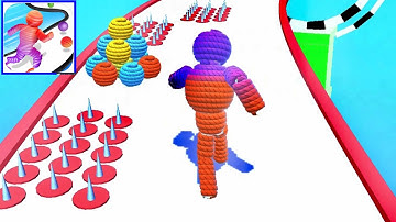 Rope-Man Run Gameplay All Levels 48-53 (iOS/Android)