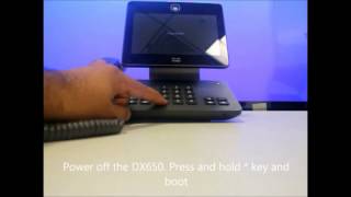 Factory Reset DX650