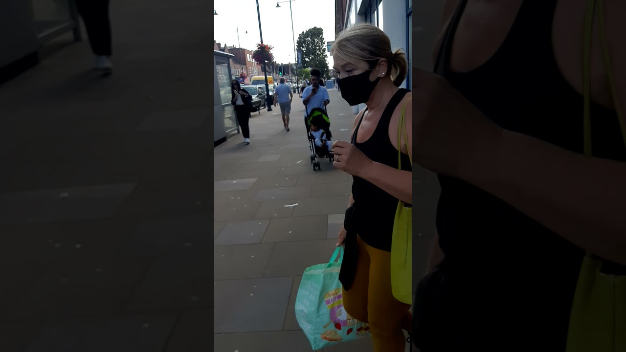 Exploring Whitton High Street.