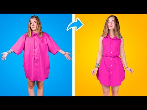 11-surprising-school-fashion-hacks!-diy-clothes-ideas