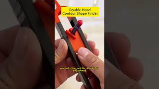 Double Head Contour Shape Finder #lifetips #goodtools #greattools #diy #goodtool #easytools