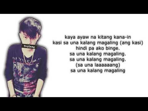 SA UNA KA LANG MAGALING   SKUSTA CLEE FT  FLOW G HD LYRIC  CLEAR VERSION